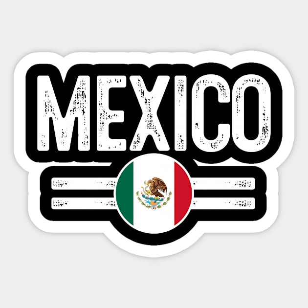 Mexico Mexican Flag Sticker by KAWAIITEE